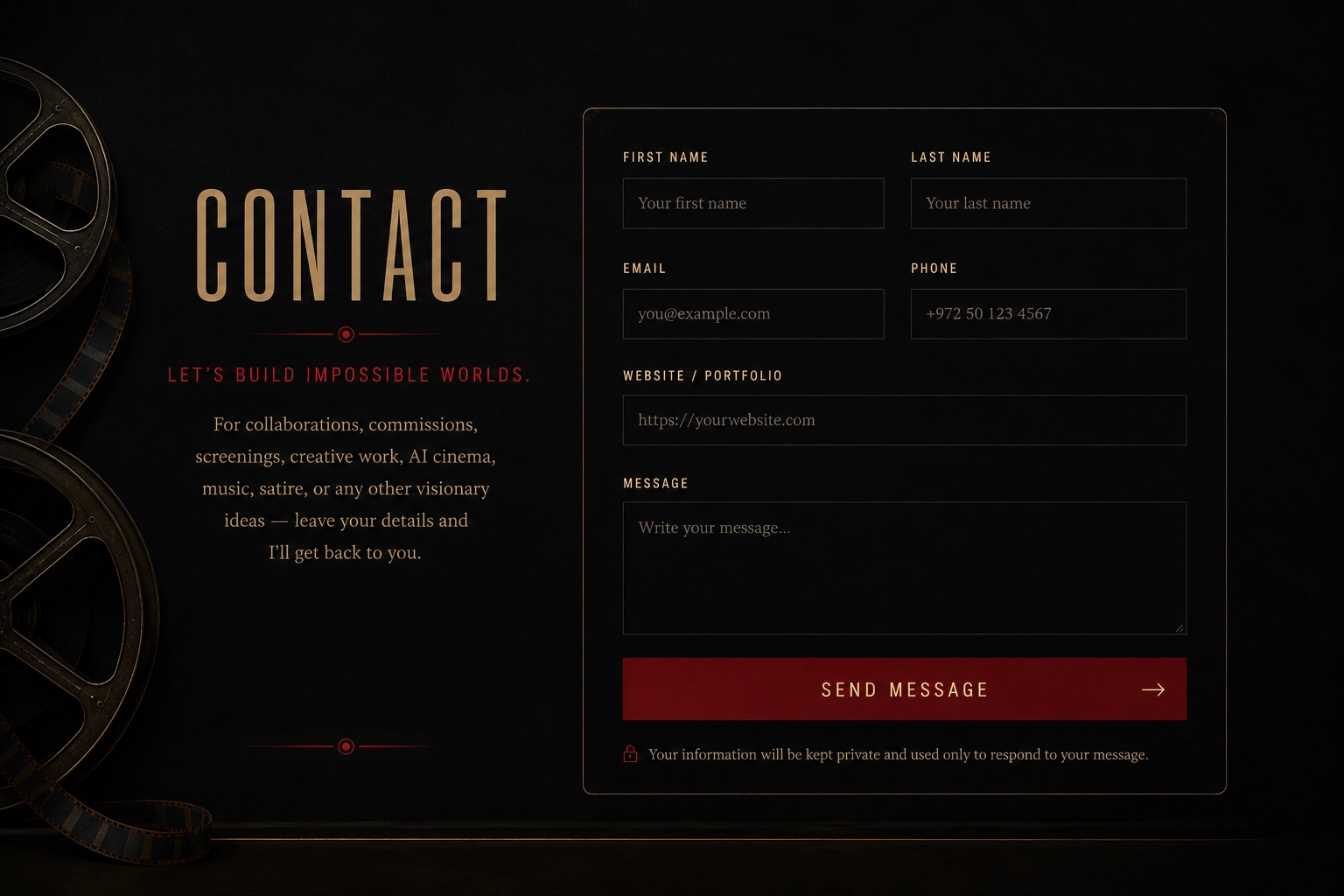 Contact Adam Horowitz